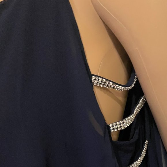 COPY - NWT - MSK Embellished Cold-Shoulder Tops - Picture 3 of 5